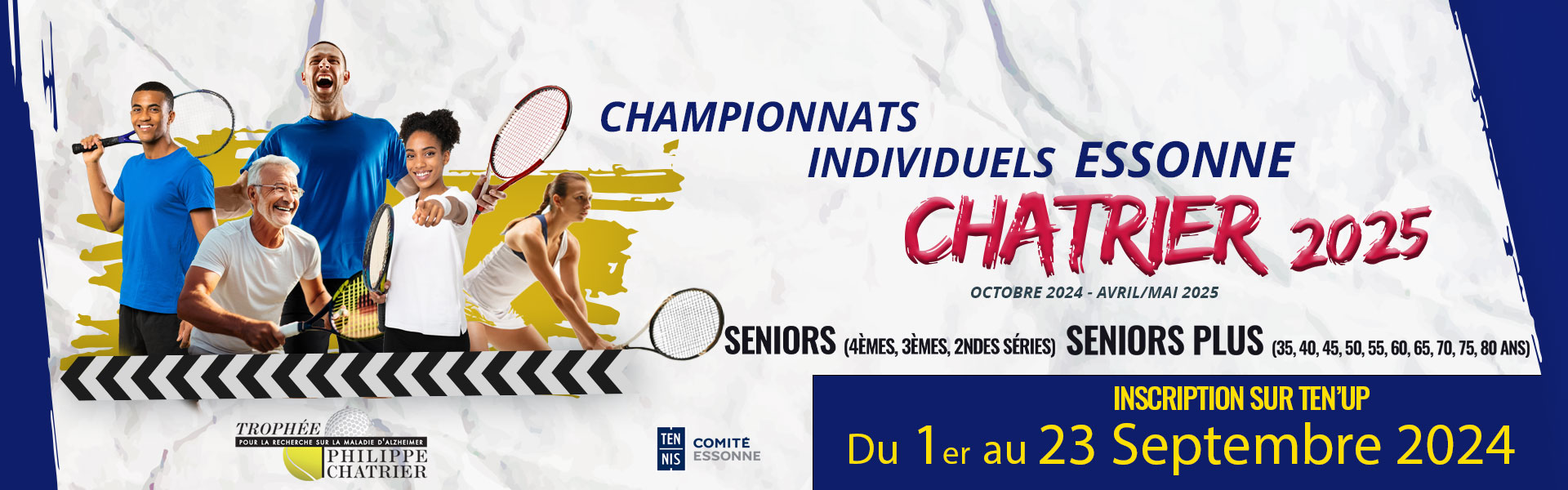 FINALES CHAMPIONNATS INDIVIDUELS SENIOR PLUS 2025- COMITE ESSONNE